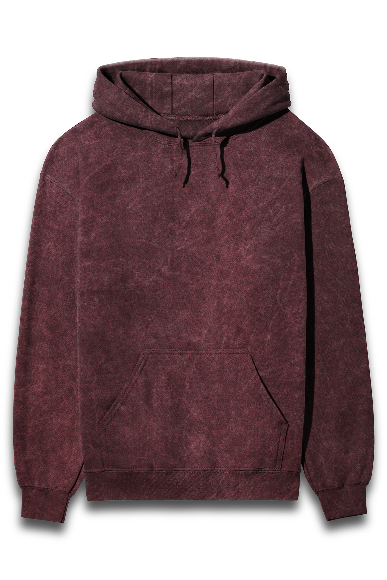 Anime Acid Wash Hooded Sweatshirt