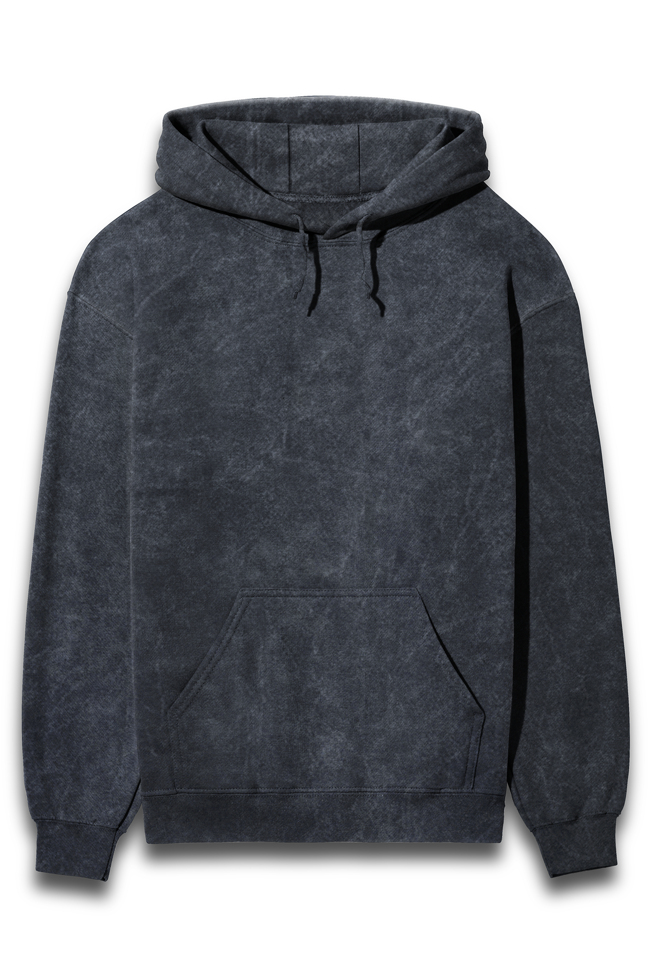 Anime Acid Wash Hooded Sweatshirt